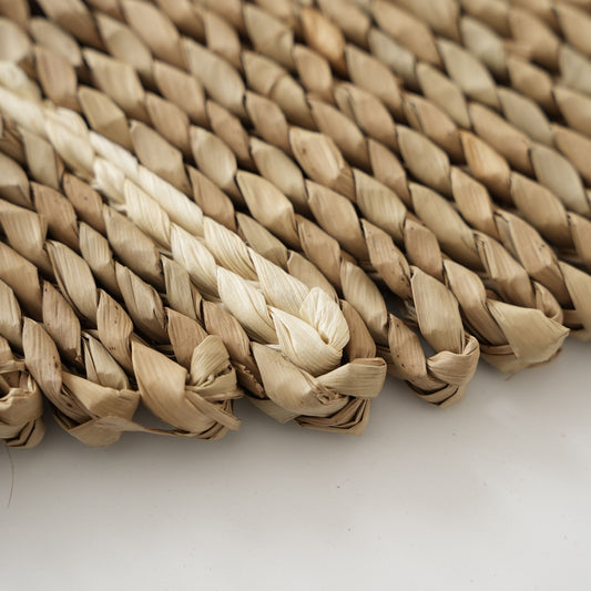 Mantel individual con forma de hoja | 50 cm x 33 cm