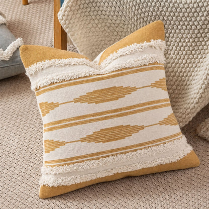 Funda almohadón Mostaza | 45 x 45 cm