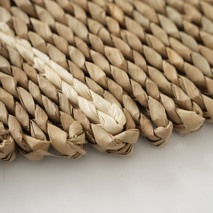 Mantel individual con forma de hoja | 50 cm x 33 cm