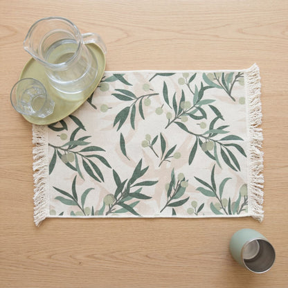 PACK X2 Mantel individual Olivo | 35 x 48 cm