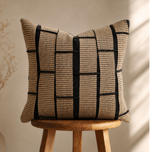 Funda almohadón Terra | 45 cm x 45 cm | Diseño otoñal