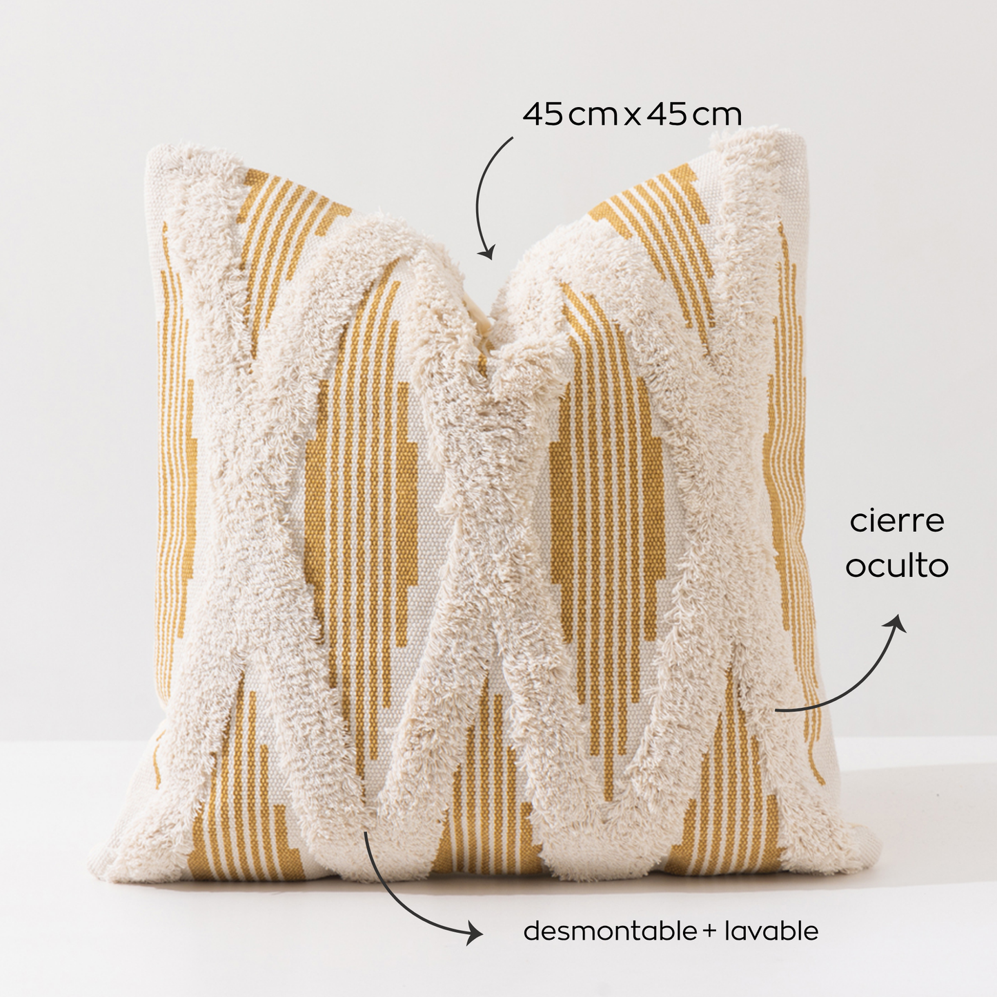 Pack de fundas de almohadón Boho
