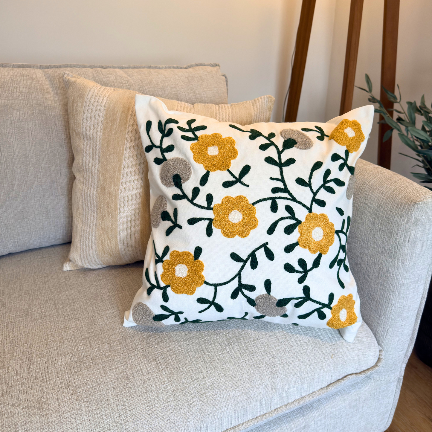 Pack de fundas de almohadones | Floreado + Boho