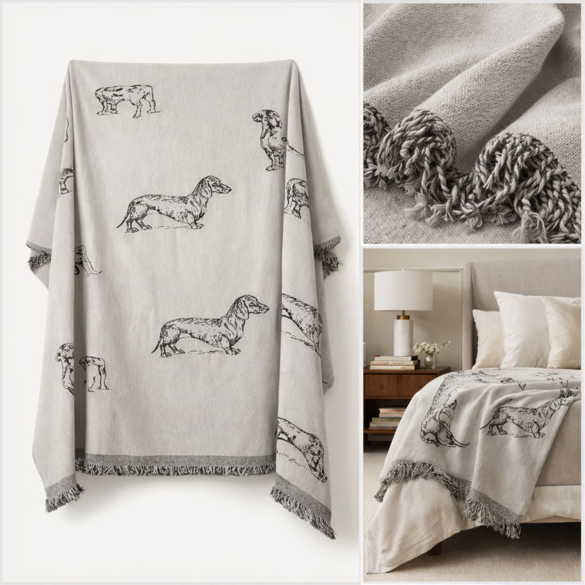 Manta para sofá o cama Doggie