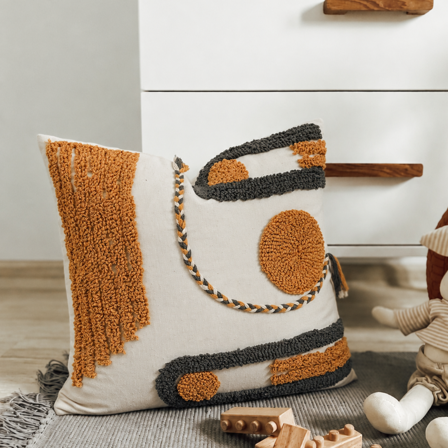 Funda almohadón Boho Chic | 45 x 45 cm