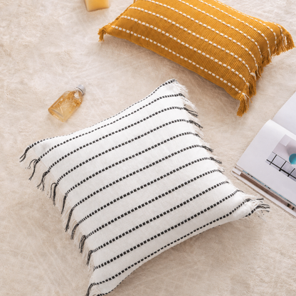 Funda almohadón a Rayas | 50 cm x 50 cm
