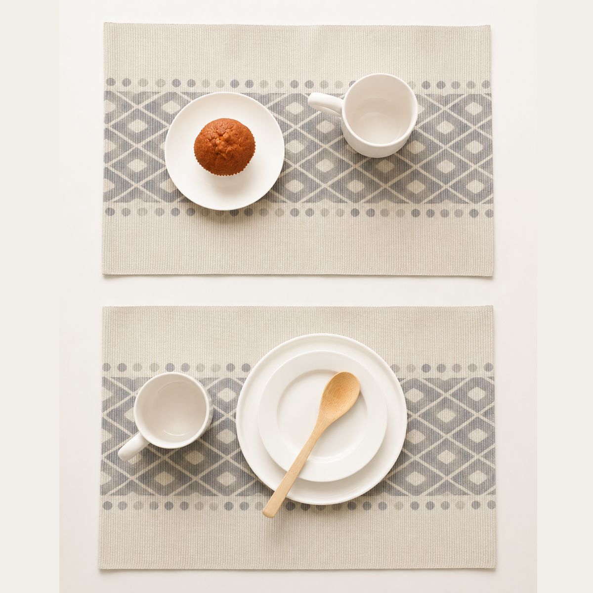 PACK X6 Mantel individual Bruma | 35 × 48 cm