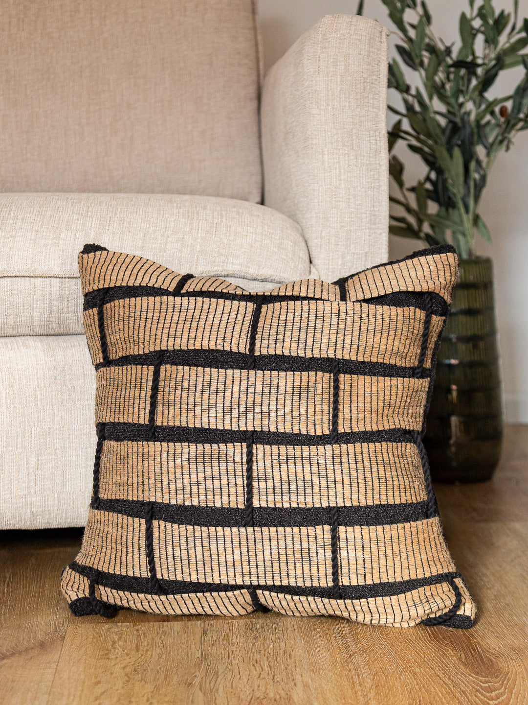 Funda almohadón Terra | 45 cm x 45 cm | Diseño otoñal